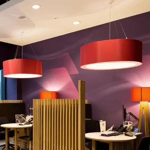 Red Drum Lamp Shades for Retail