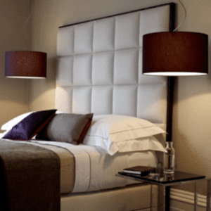 Brown Drum Lamp Shade for Bedside Lampshades