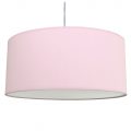 Pale violet drum shade