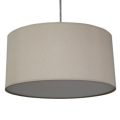 taupe drum shade