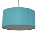 Turquoise drum shade