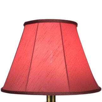 Bon Bon faux silk empire lampshade with subtle dupion texture