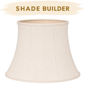 Bowed drum lampshade – customise with Shade Builder
