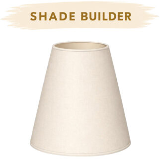Cone lampshade – customise with Shade Builder