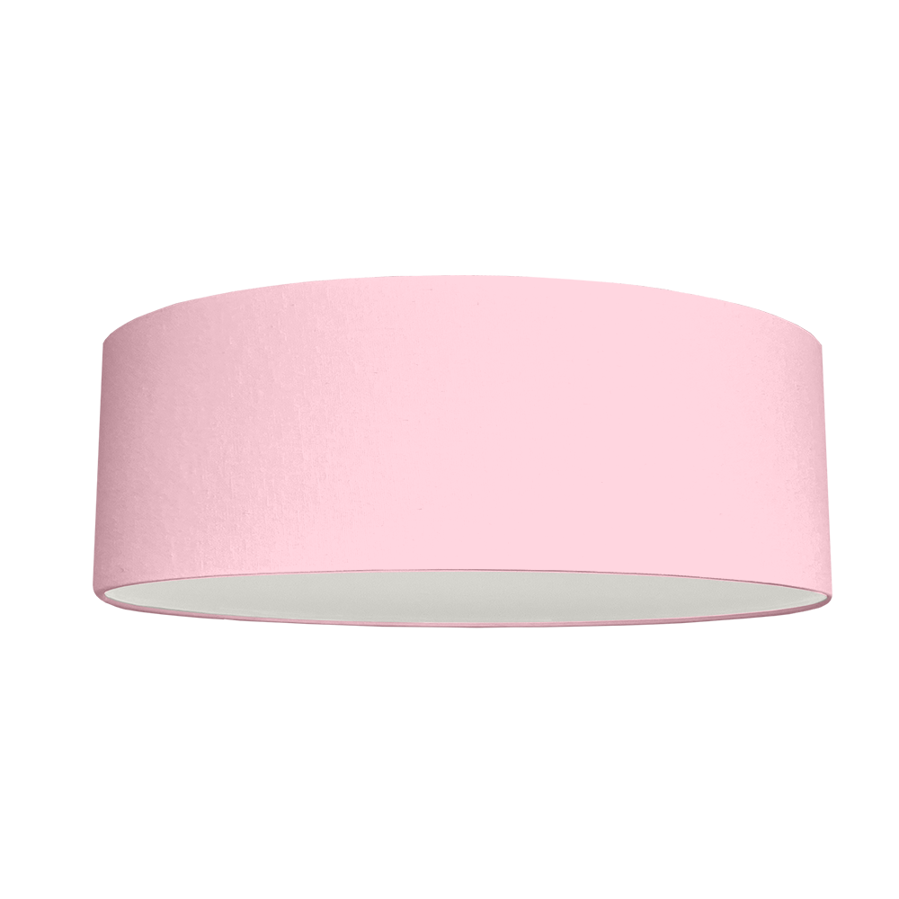 Pink brushed Cotton used for our Extra Large Drum Lightshade