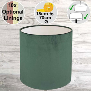 Tall Drum Standard Lampshade