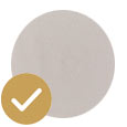 Grey brushed cotton fabric swatch showing the soft textured material used for handmade grey lampshades.