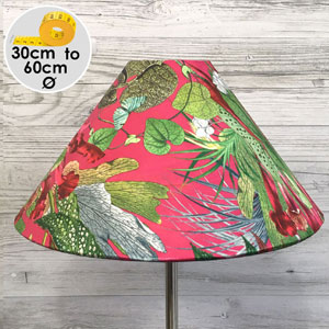 Velvet Coolie Lampshade