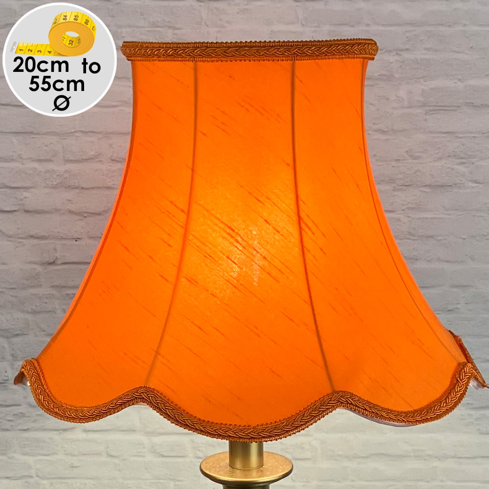 Retro Orange Lampshade for Table Lamp