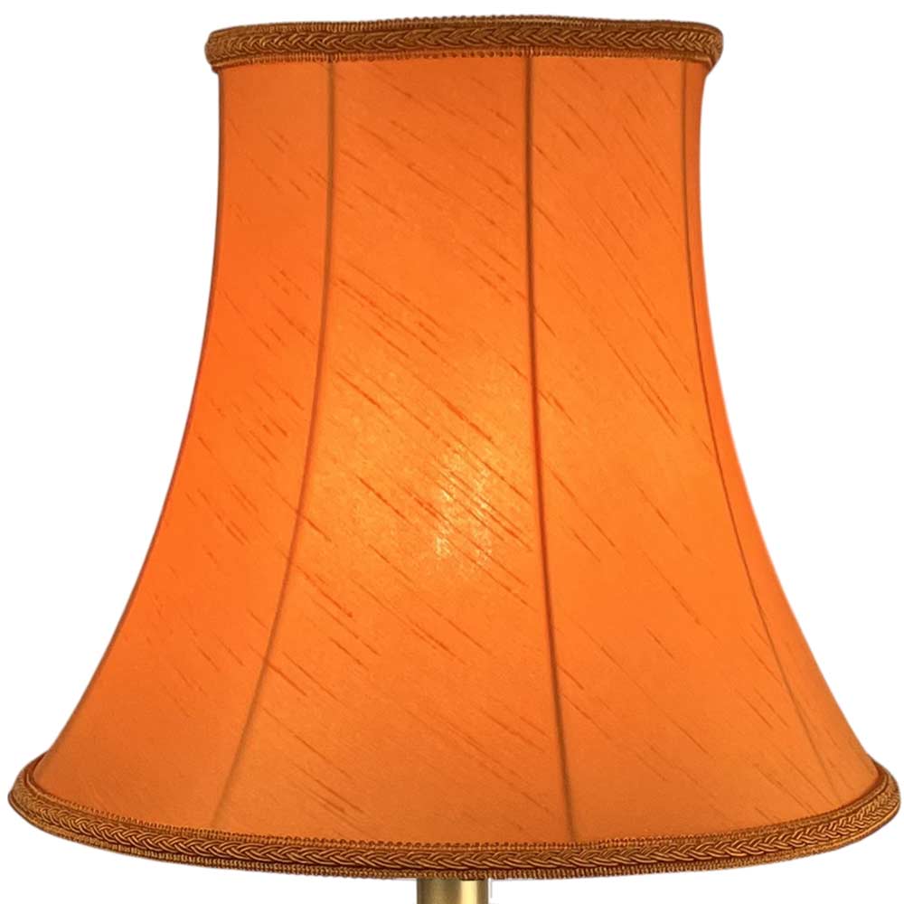 Orange Bowed Empire Lampshade