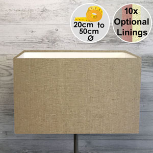 Neutral Rectangular Lampshades for Floor Lampshades