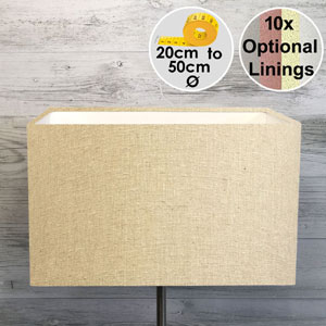 Rectangular Cream Lampshade for Floor Lampshades