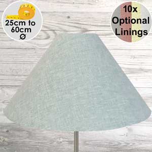 Coolie Shade in Duckegg Linen