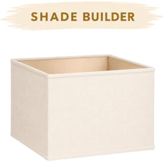 Square lampshade – customise with Shade Builder