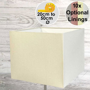 Square Cream lampshade