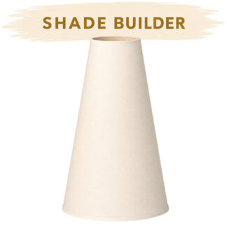 Tall cone lampshade – customise with Shade Builder