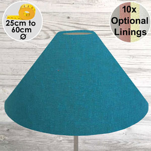 Turquoise Coolie Light Shade