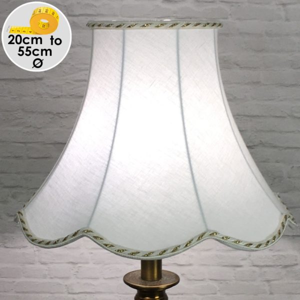 Traditional White Lampshade for Table Lamp