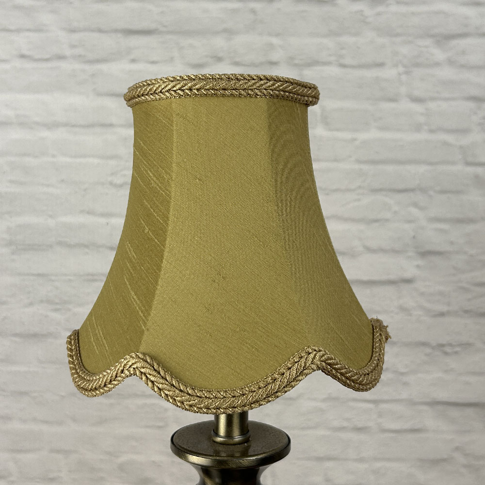 Old Gold Scalloped Chandelier Shade - Image 5