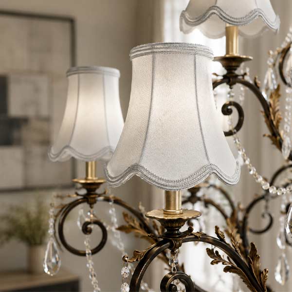 Handmade Chandelier Candle Lampshades